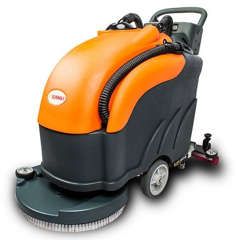 Load image into Gallery viewer, SUNMAX 22&quot; Walk-behind Automatic Floor Scrubber Machine | RT50+
