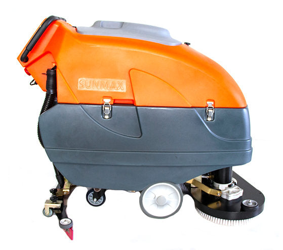 Load image into Gallery viewer, SUNMAX 34&quot; Self-Propelled Floor Scrubber Machine, 33-gal Tank, Dual Brushes | RT120
