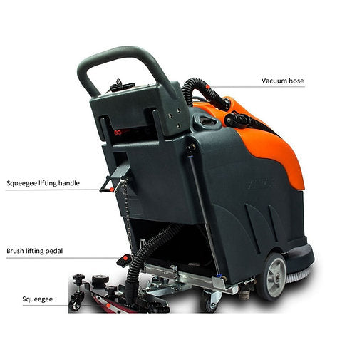 Load image into Gallery viewer, SUNMAX 22&quot; Walk-behind Automatic Floor Scrubber Machine | RT50+
