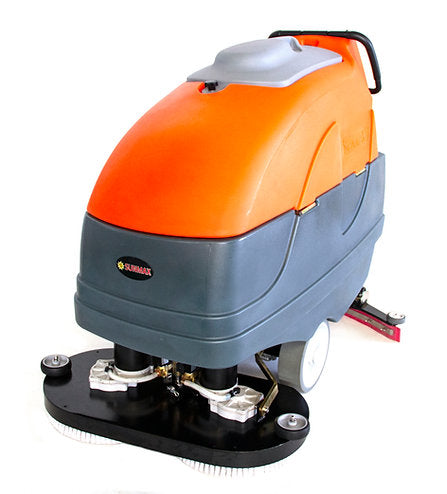 Load image into Gallery viewer, SUNMAX 34&quot; Self-Propelled Floor Scrubber Machine, 33-gal Tank, Dual Brushes | RT120
